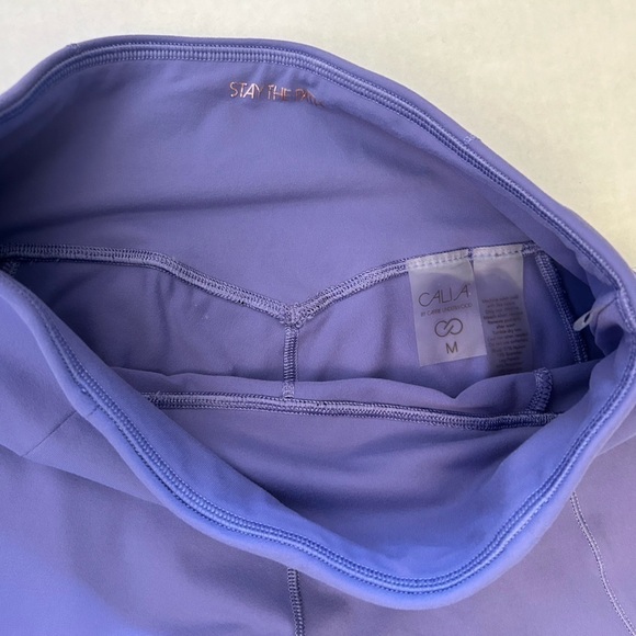 Calia Essential spliced purple Corsican periwinkle compression legging Sz-M. O6 - Picture 3 of 11
